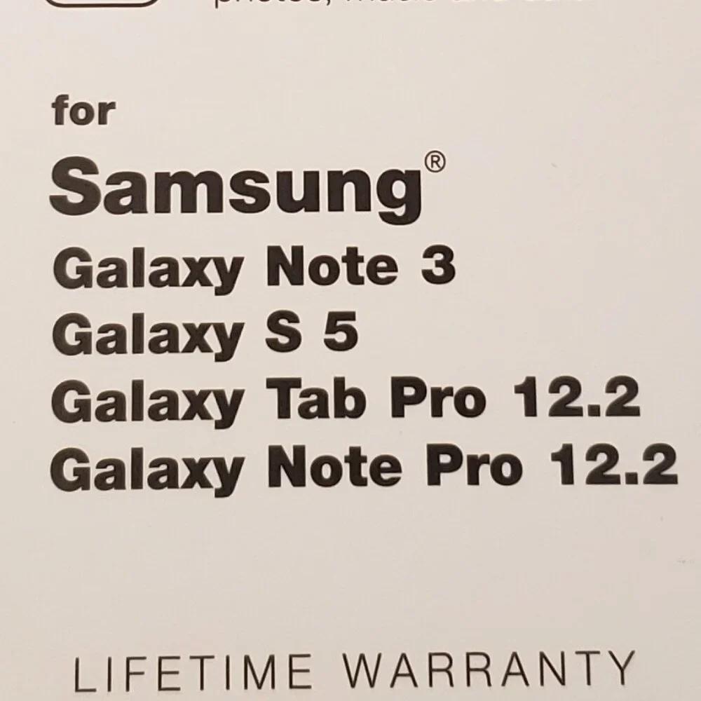 NWT Just Wireless 6 ft. Cable for Samsung Type B 3.0